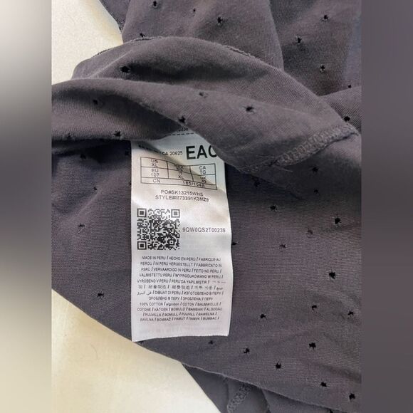 Guess Savage Graphic T-shirt Men Slim Fit XL Black Distressed - Picture 5 of 6